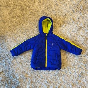 Protection System baby Winter Jacket Hooded Blue Size 18 months